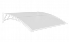 גגון גשם לדלת/חלון לבן 120X80 ס"מ Garden Top Canada B גגון גשם לדלת/חלון לבן 120X80 ס"מ Garden Top Canada B